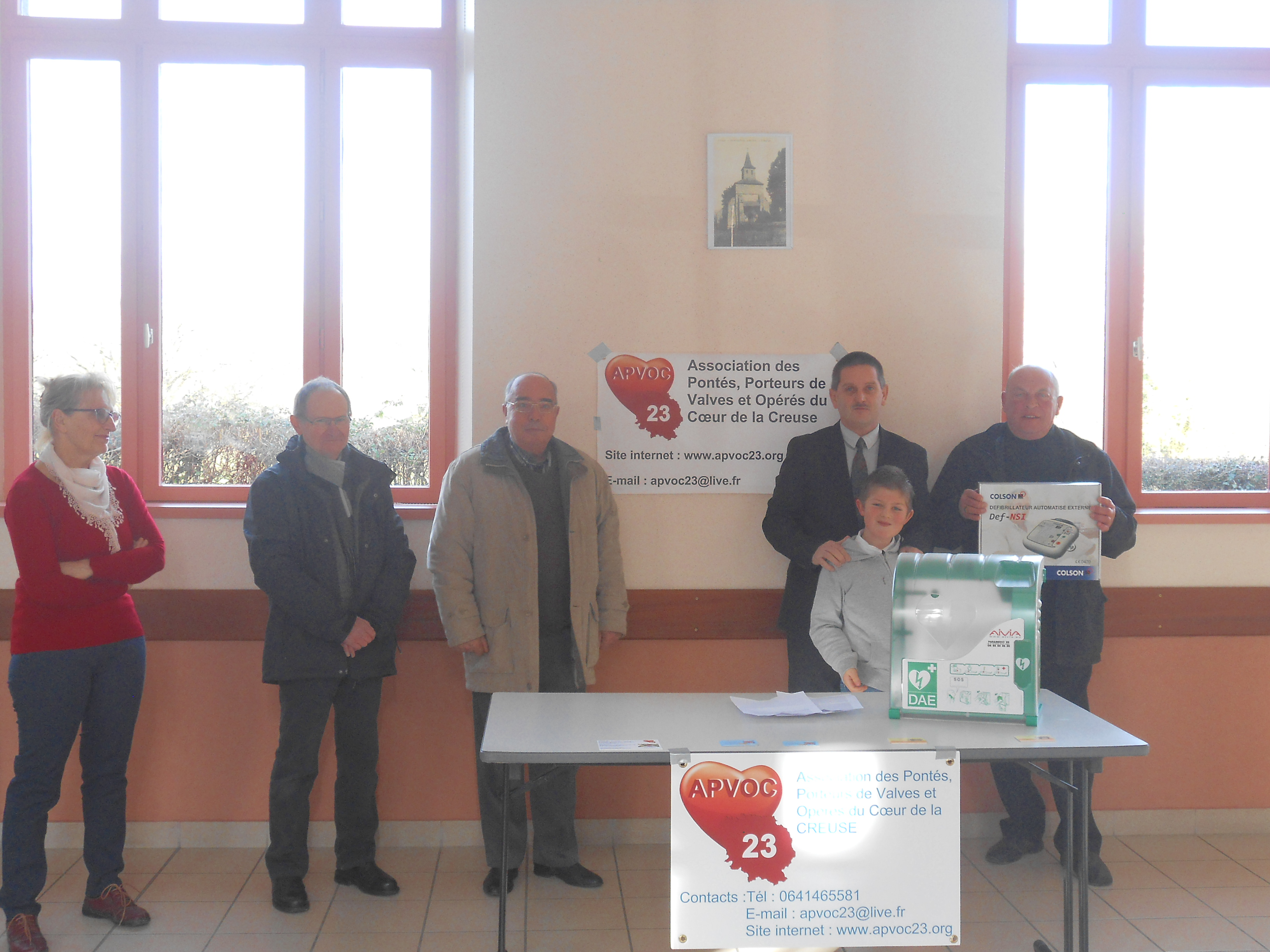 Remise DAE SAINT MARTIAL LE MONT
