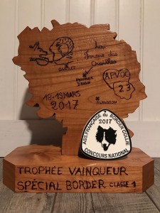 TROPHÉE VAINQUEUR SPÉCIAL BORDER