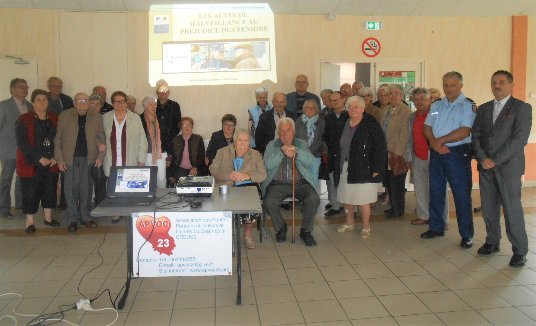 CONFÉRENCE SUR LA SÉCURITÉ DES SENIORS