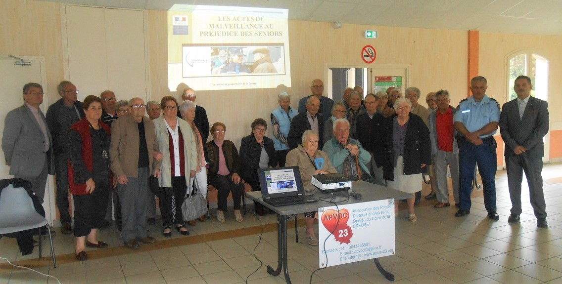 CONFÉRENCE SUR LA SÉCURITÉ DES SENIORS