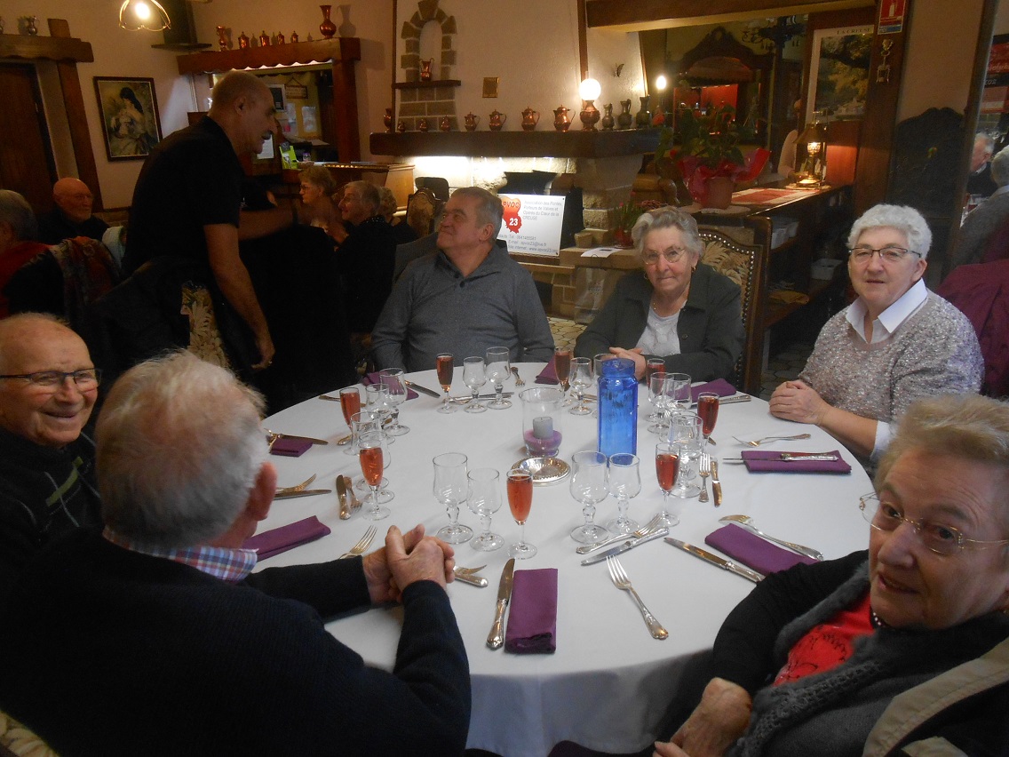 Repas APVOC 23 le 30/11/2019 à GOUZON