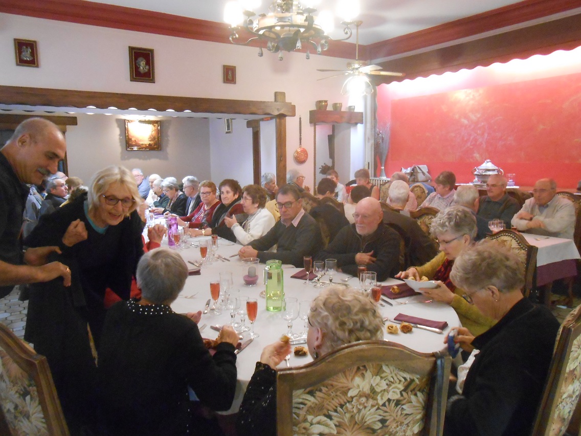 Repas APVOC 23 le 30/11/2019 à GOUZON