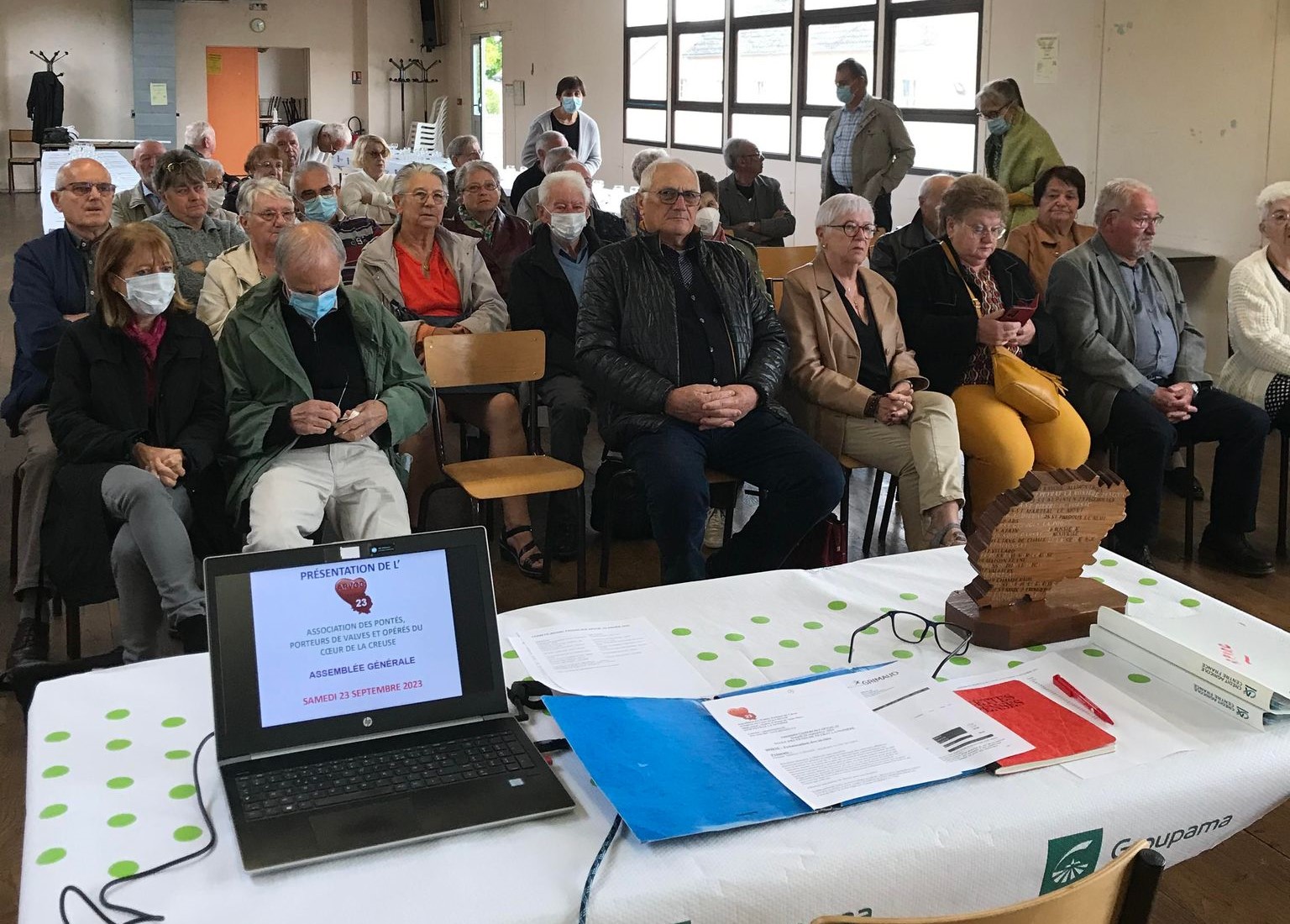 Assemblée générale du samedi 23/09/2023.