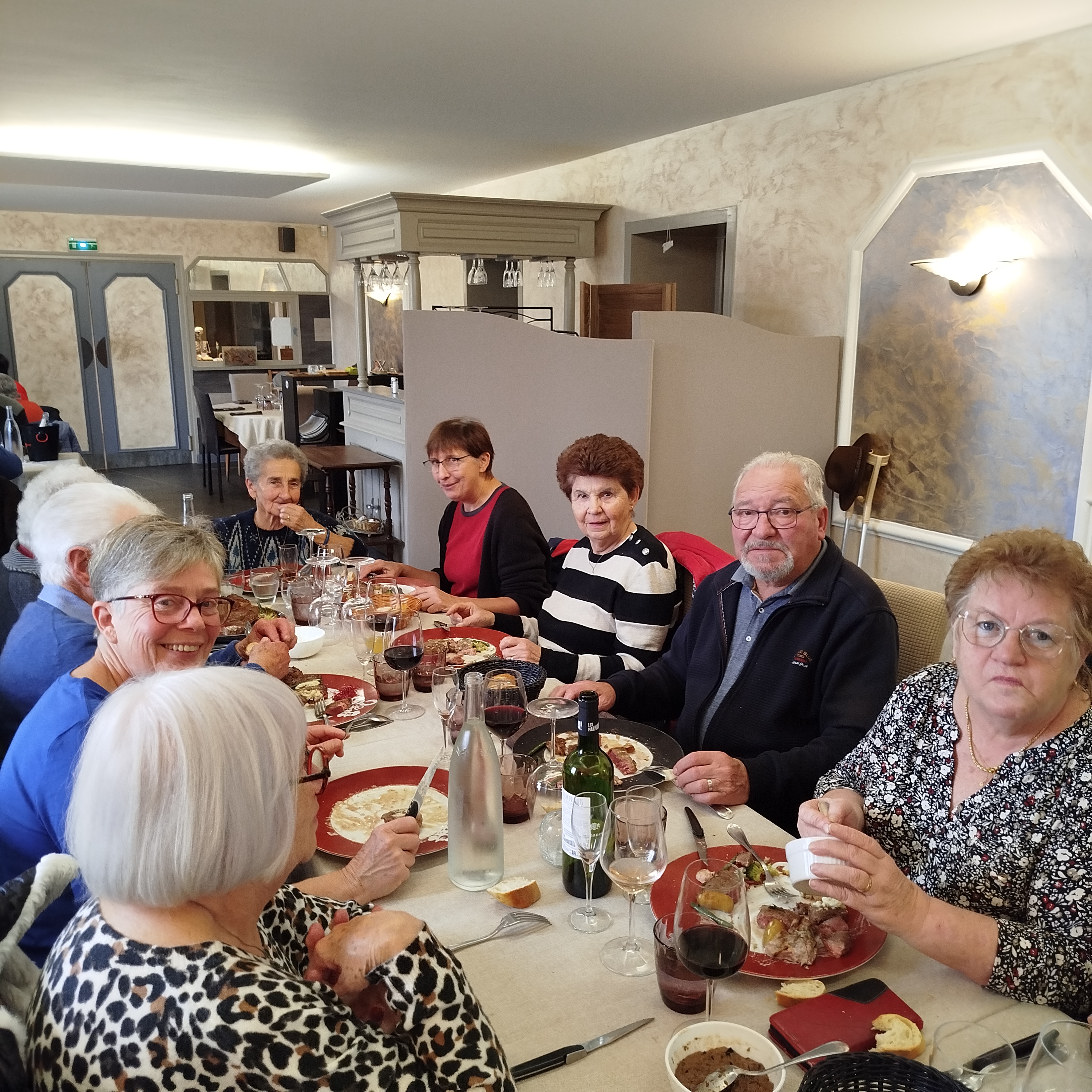 REPAS D'AUTOMNE AU COQ D'OR.