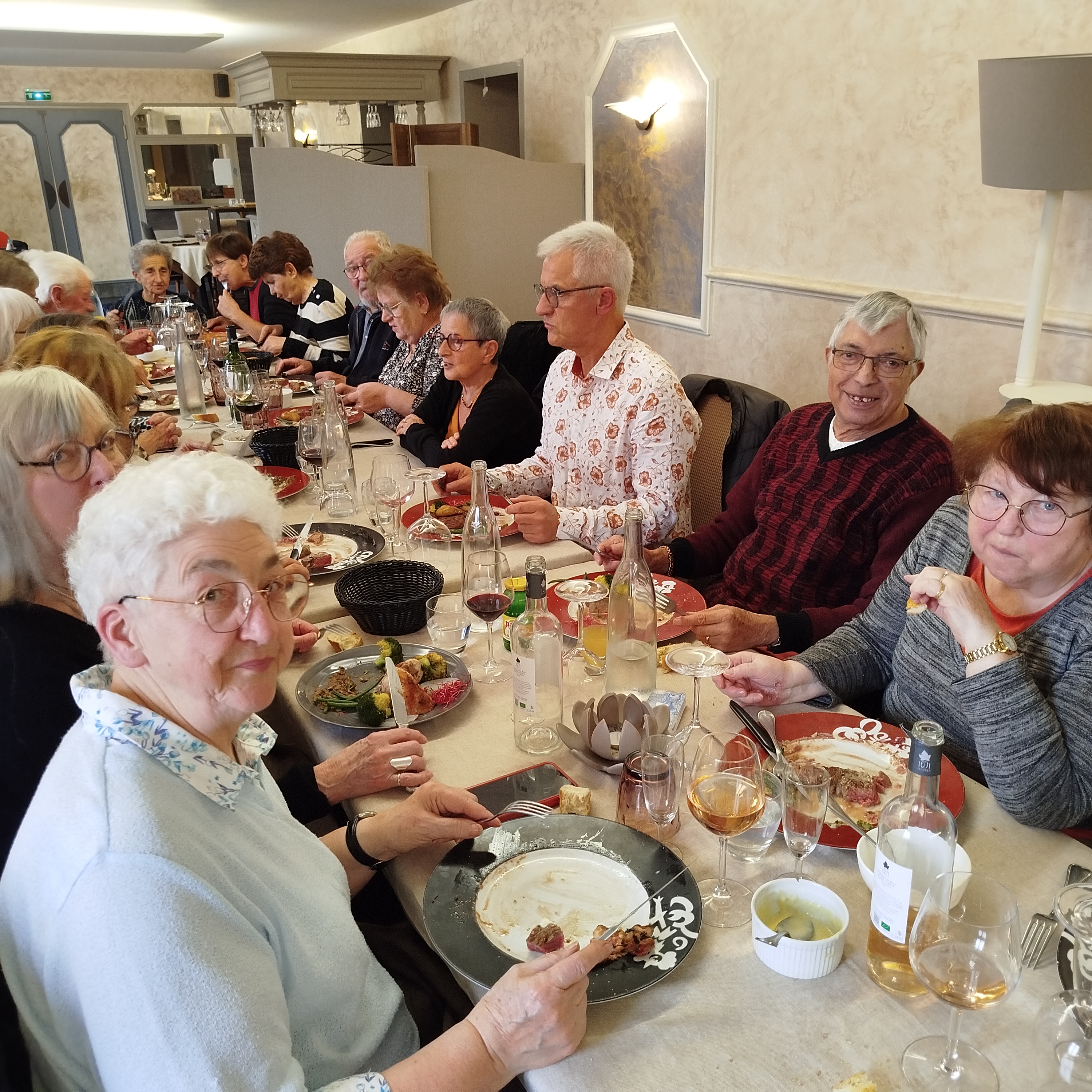 REPAS D'AUTOMNE AU COQ D'OR.