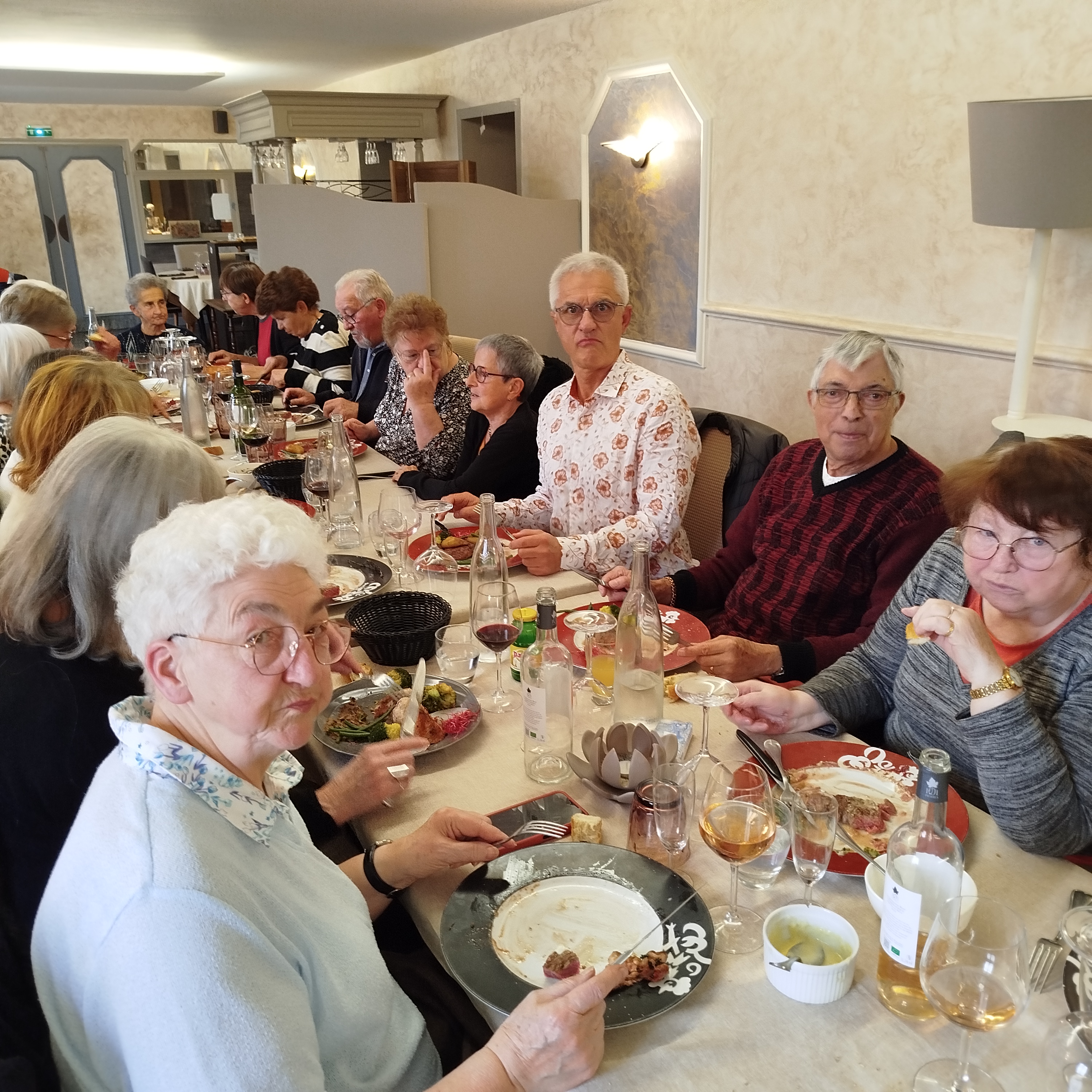 REPAS D'AUTOMNE AU COQ D'OR.