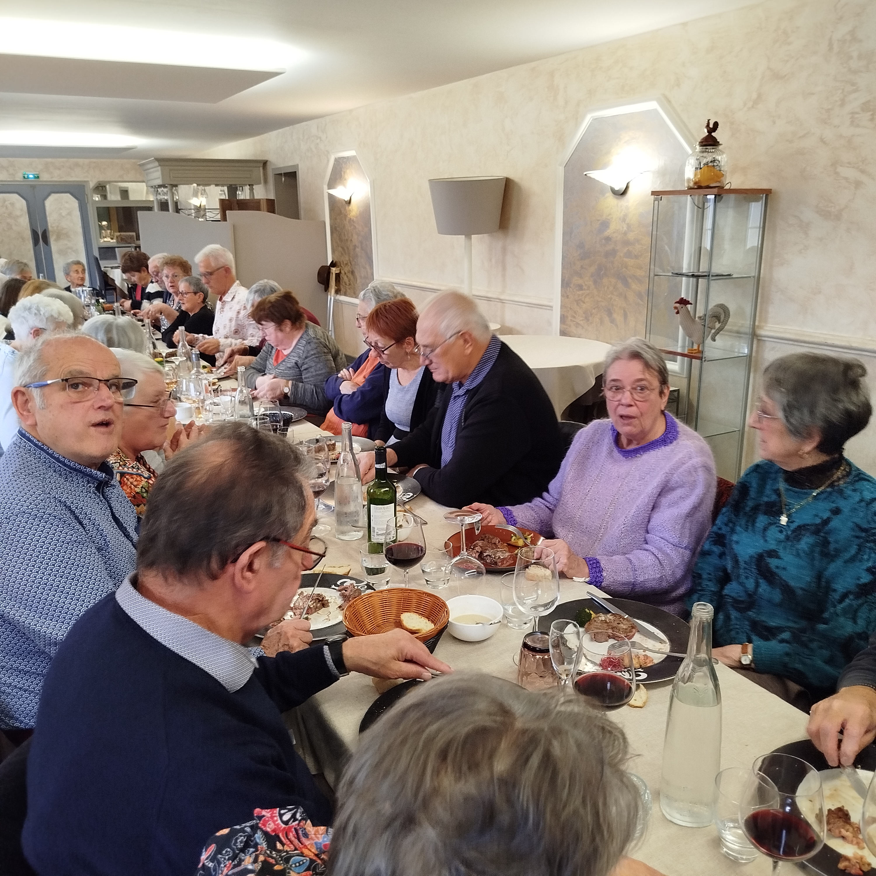 REPAS D'AUTOMNE AU COQ D'OR.