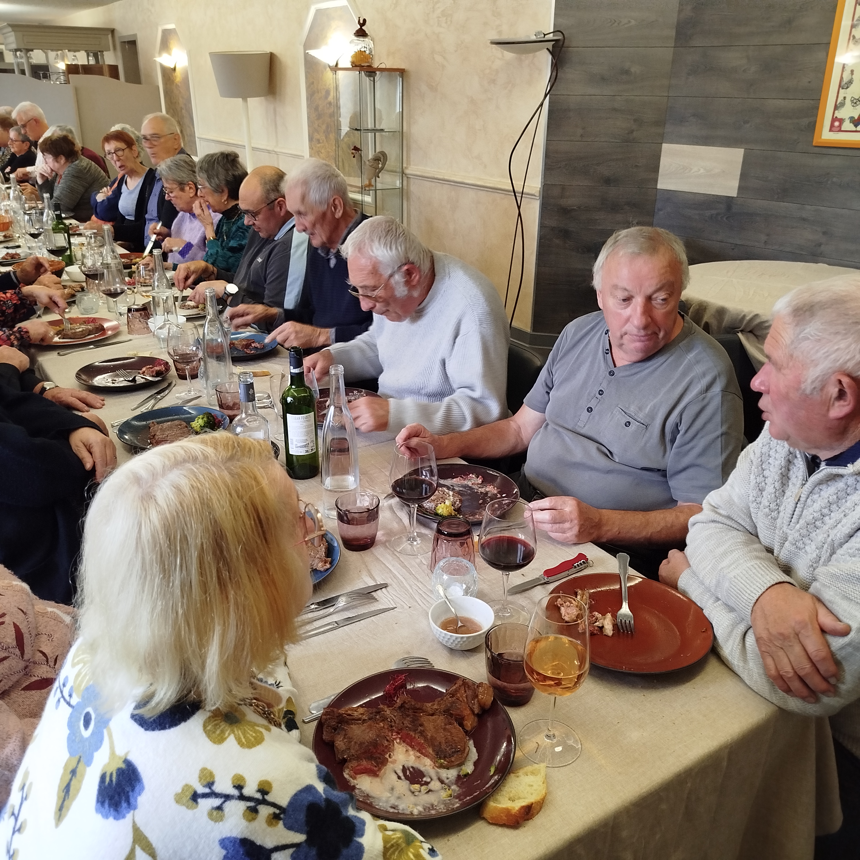 REPAS D'AUTOMNE AU COQ D'OR.